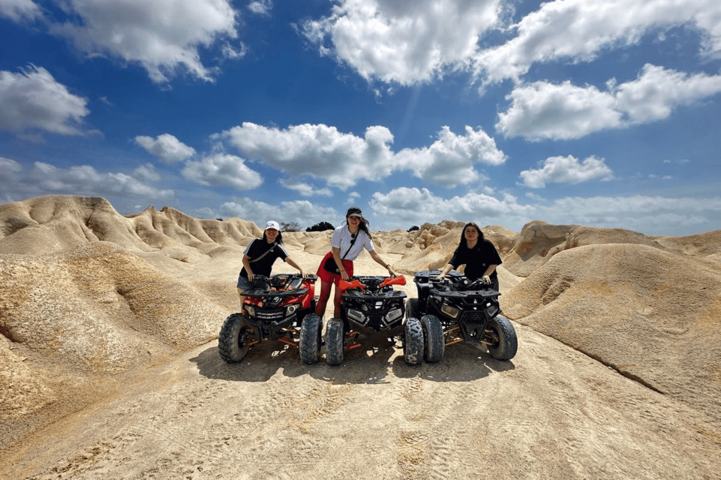 Tourists exploring multiple scenic destinations on a comprehensive adventure with our Bintan Tour Packages.