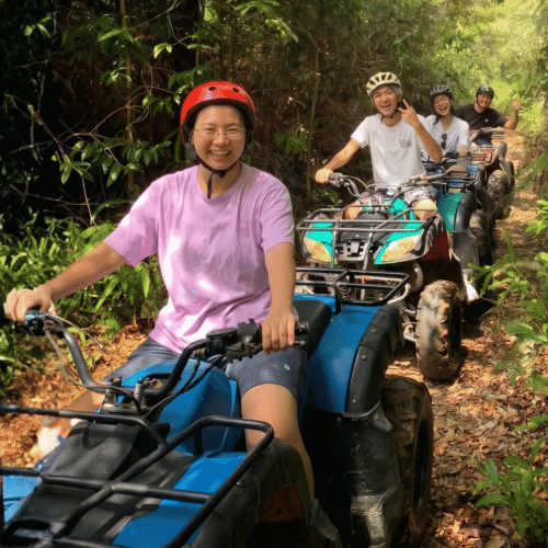 Private tour experience with travelers exploring Bintan