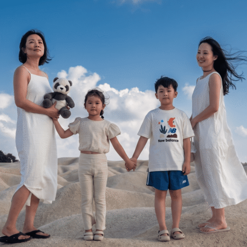Family enjoying a holiday experience in Bintan