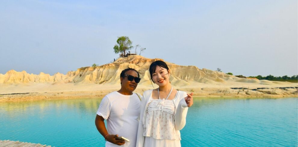 Bintan Desert and Blue Lake Tour landscape