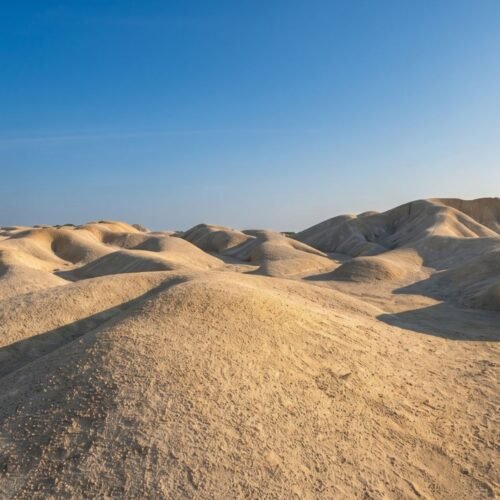Bintan Desert landscape during a sightseeing tour