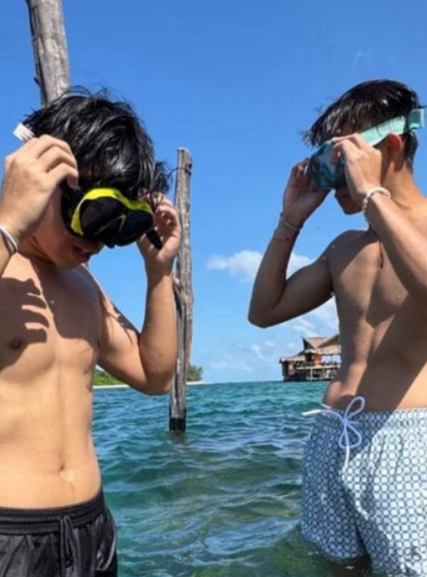 Snorkeling experience at Trikora Beach during Bintan Full Day Tour Package B