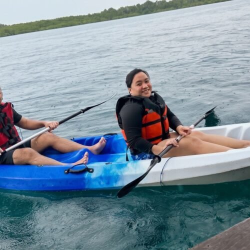 Tropical coastline in Bintan for a snorkeling getaway