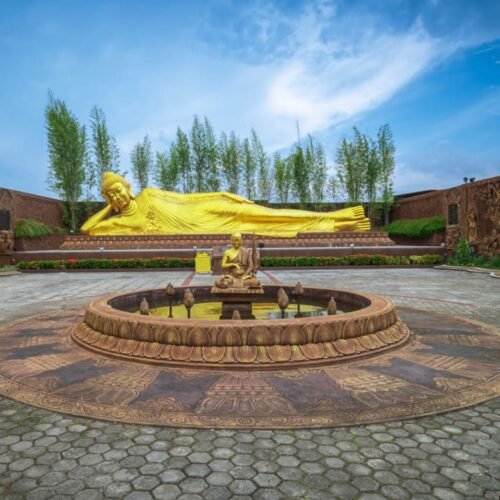 Reclining Buddha Statue visited during Bintan Full Day Tour Package C