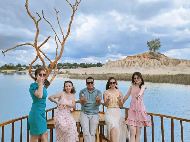 Photo in telaga biru